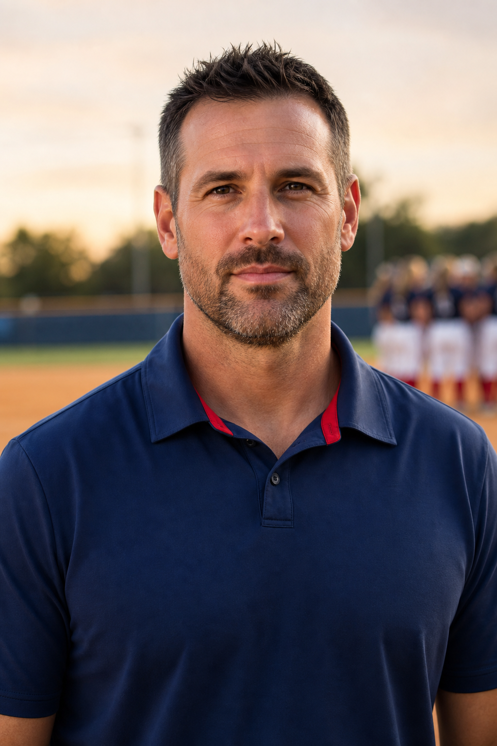 Illustrative coach portrait